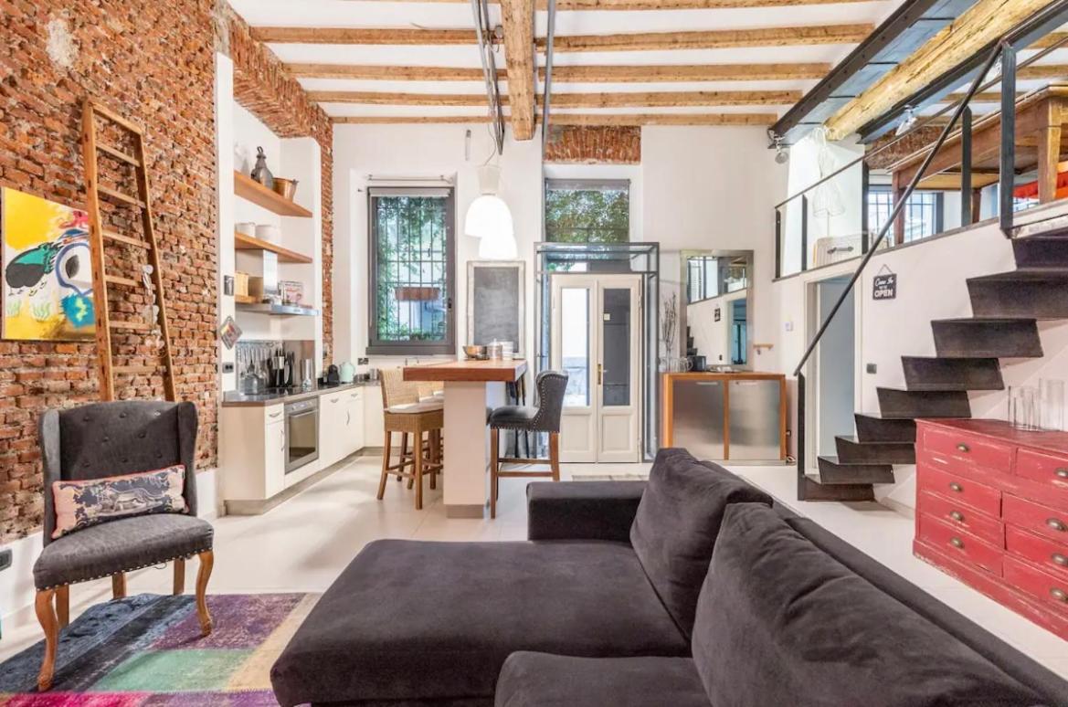 Loft Di Design Nel Cuore Di Milano Exteriör bild